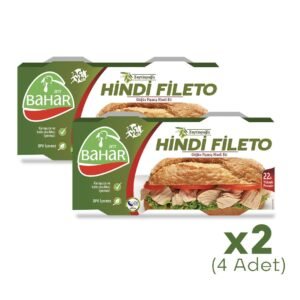 Pişmiş Hindi Fileto Zeytinyağlı Göğüs Eti 4 Adet