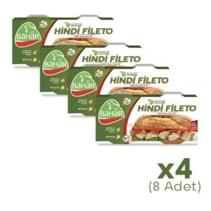 Pişmiş Hindi Fileto Zeytinyağlı Göğüs Eti 8 Adet